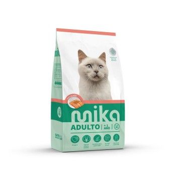 ALIMENTO SECO GATO ADULTO SALM�O MIKA 1,5KG