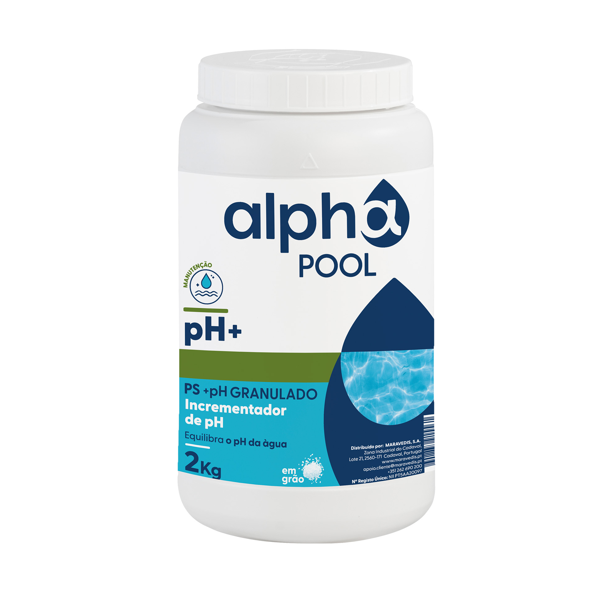 TRATAMENTO PH+ GRANULADO 2KG ALPHAPOOL TRATAMENTO PH+ GRANULADO 2KG ALPHAPOOL