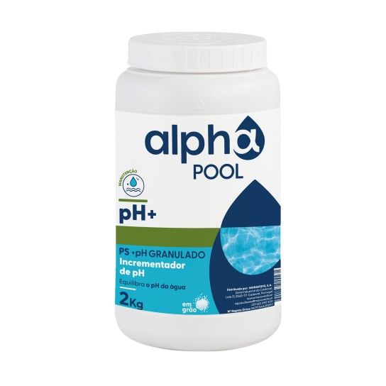 TRATAMENTO PH+ GRANULADO 2KG ALPHAPOOL TRATAMENTO PH+ GRANULADO 2KG ALPHAPOOL