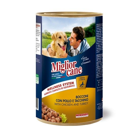 MIGLIOR CÃO HÚMIDO PEDAÇOS AVES 1250GR MIGLIOR CÃO HÚMIDO PEDAÇOS AVES 1250GR