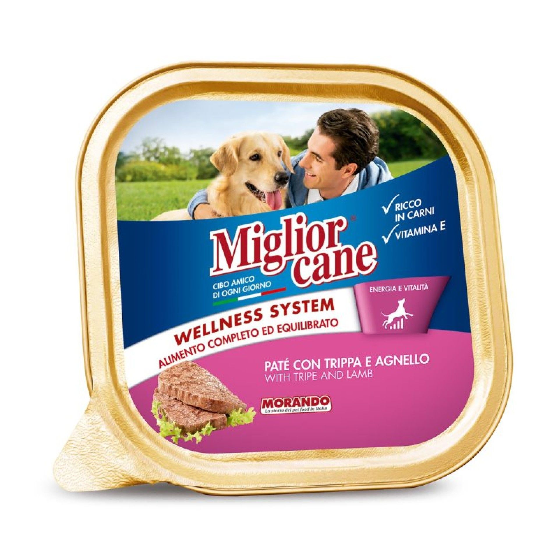 MIGLIOR CÃO HÚMIDO TRIPA E CORDEIRO 300GR MIGLIOR CÃO HÚMIDO TRIPA E CORDEIRO 300GR