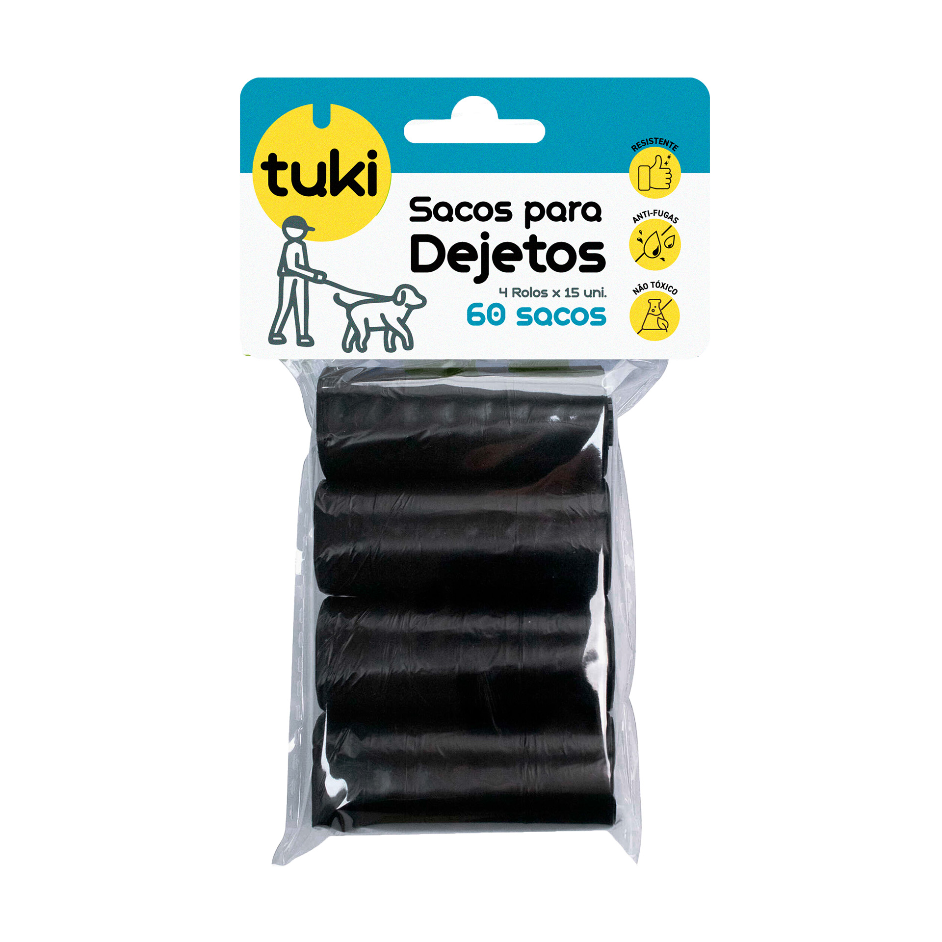 SACO DEJETO TUKI C�O 4X15UN