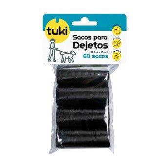 SACO DEJETO TUKI C�O 4X15UN