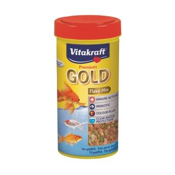 ALIMENTO PEIXE GFLAK PEIXE VERMELHO 250ML