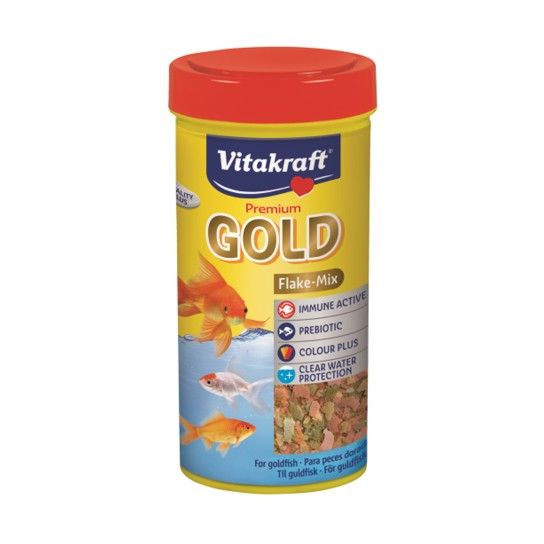 ALIMENTO PEIXE GFLAK PEIXE VERMELHO 250ML