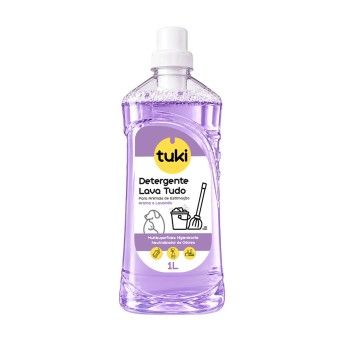 DETERGENTE LAVA-CH�O LAVANDA TUKI C�O E GATO 1LT